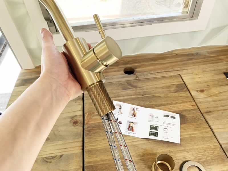 How To Install A Kitchen Faucet