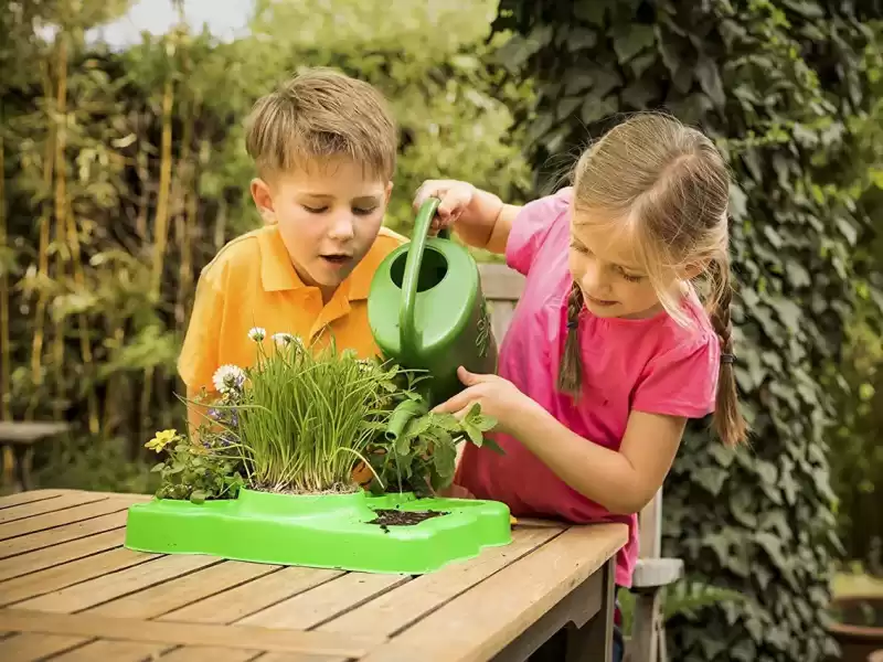 6 DIY Learning Activities for Kids - gardening for kids