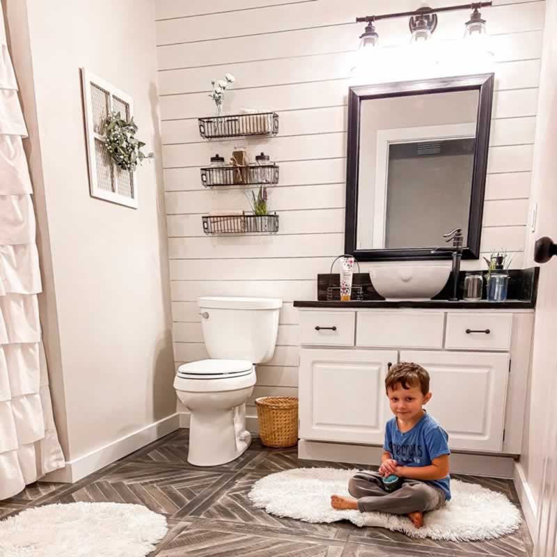 remodeled bathroom